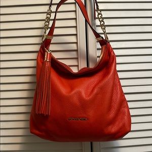 Michael Kors large Bedford tassel shoulder bag